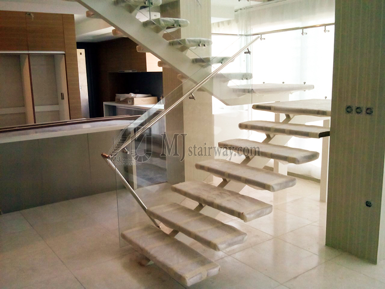 Modern Steel/wood Staircase