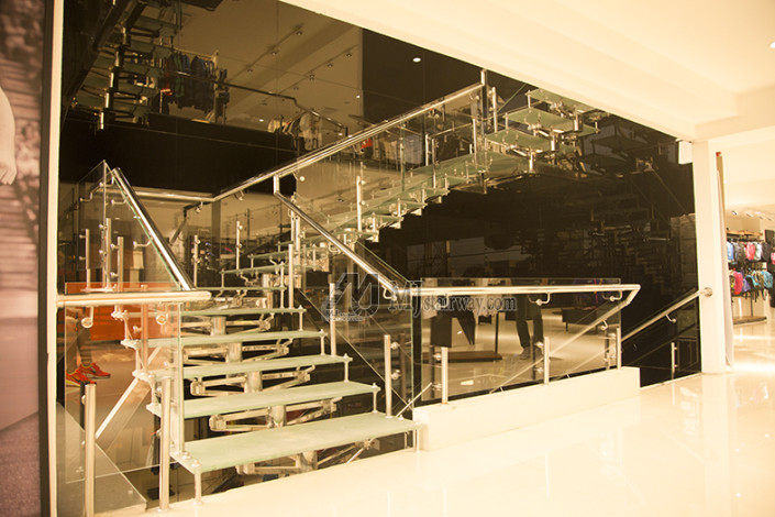Modern glass Staircases